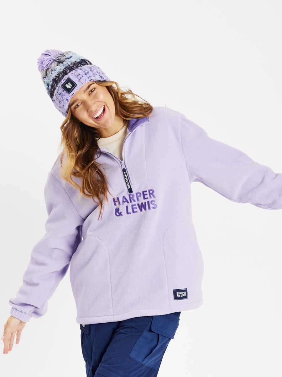 Breckenridge Pom Pom Beanie Lavender Fizz – Harper & Lewis