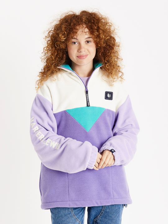 Palm 1/4 rits fleece 