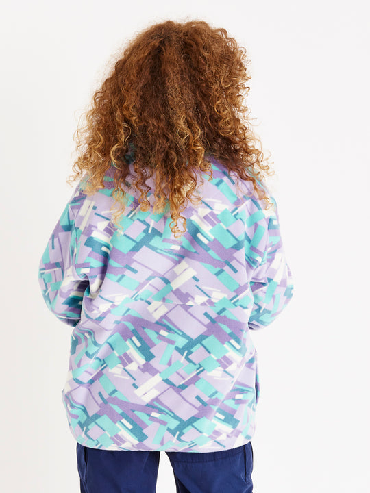 Neve Retro Pattern 1/2 Zip Fleece