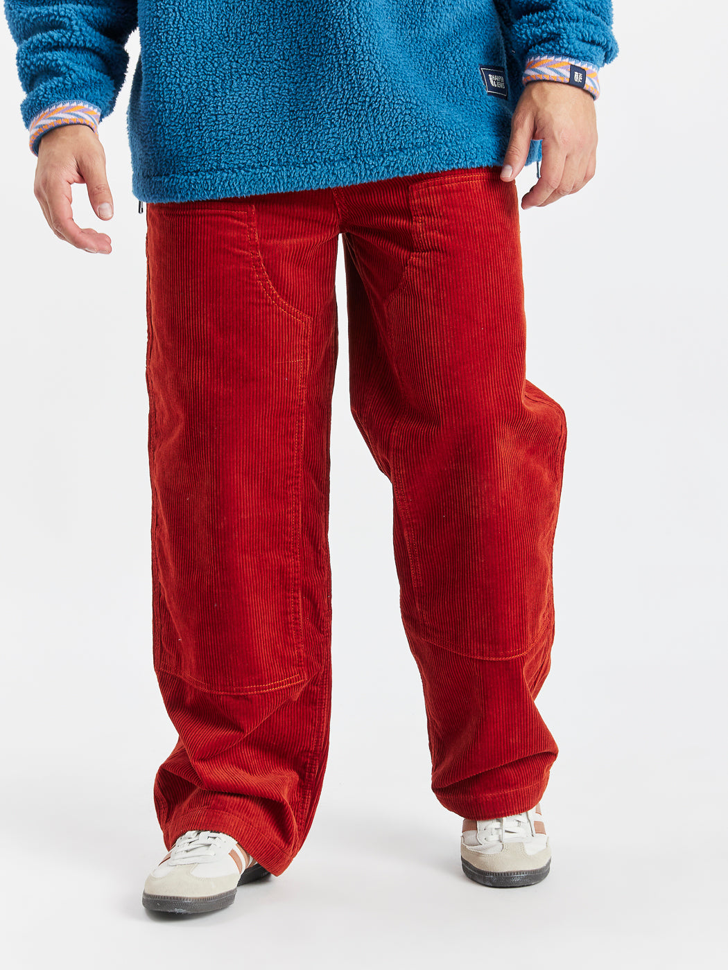 Mills Corduroy Broek Roest