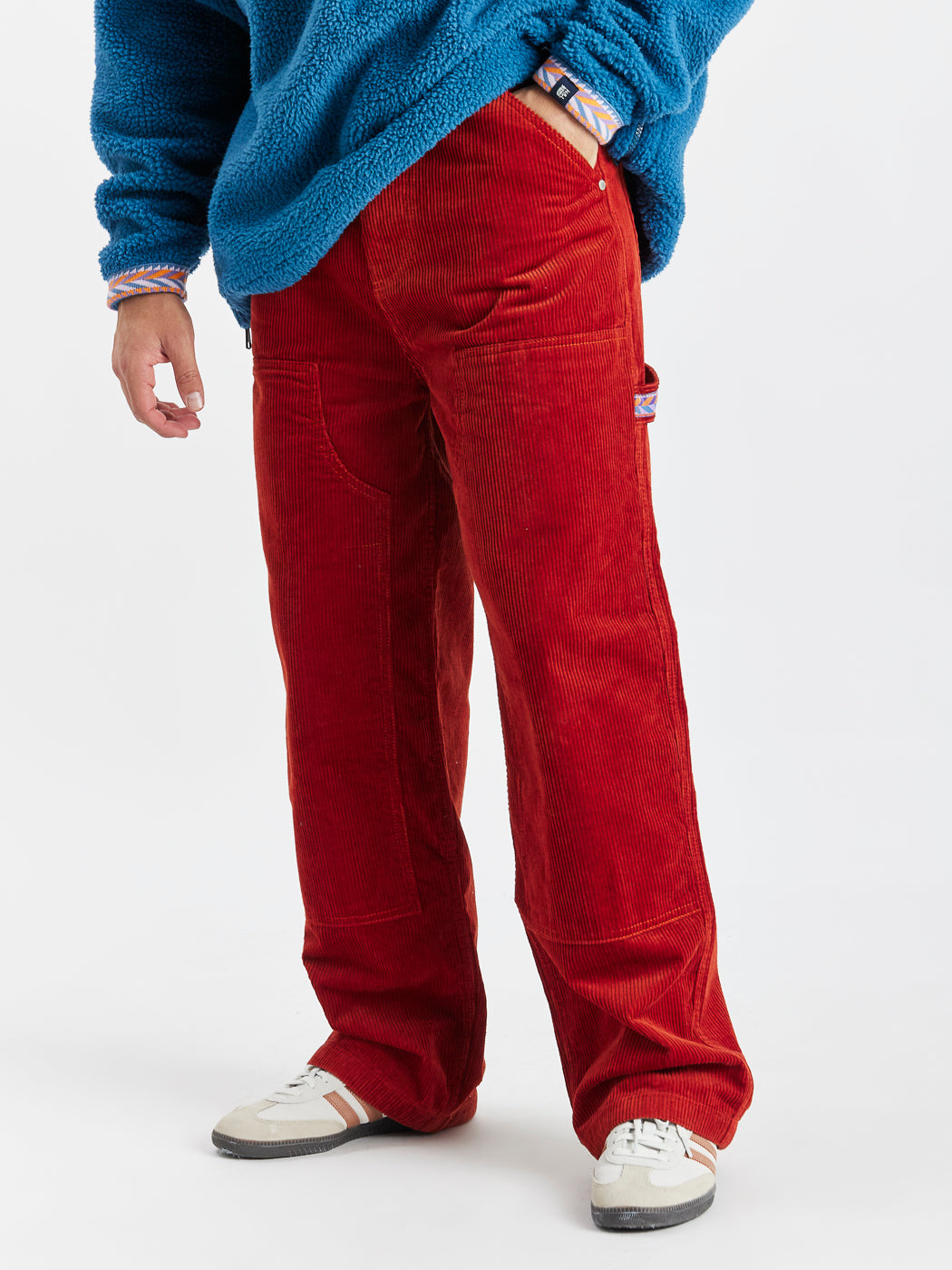 Mills Corduroy Trousers Rust