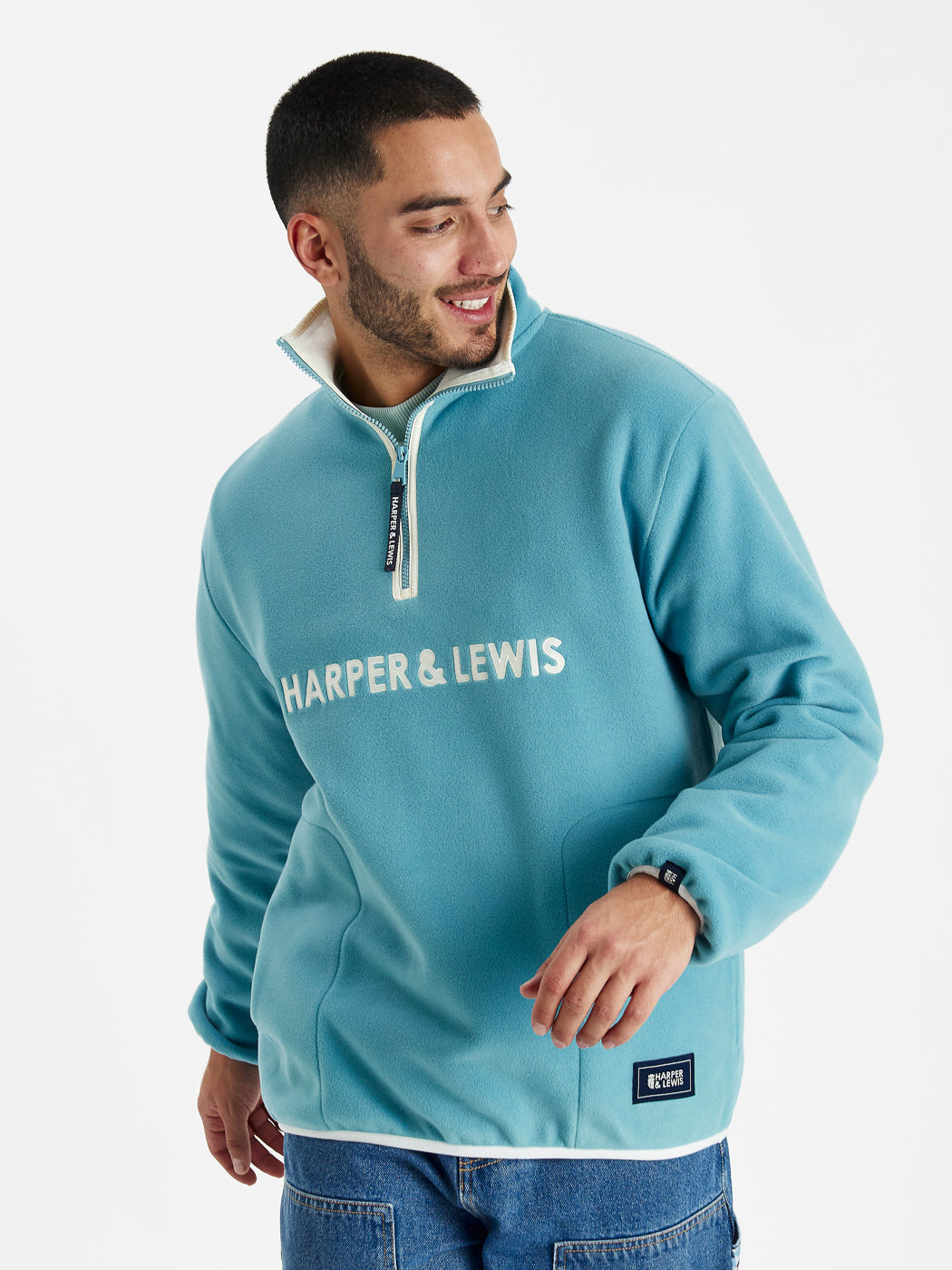 Averill 1/4 rits fleece