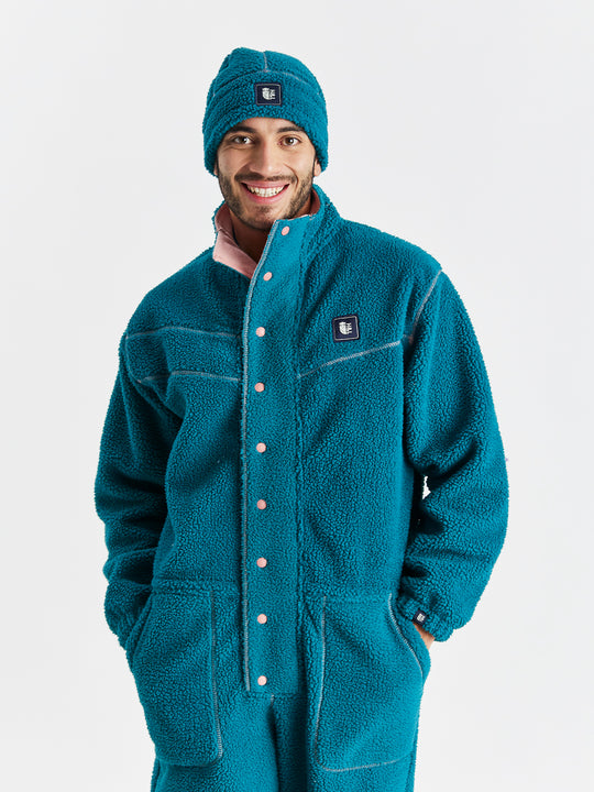 Reese Sherpa Fleece Boilersuit