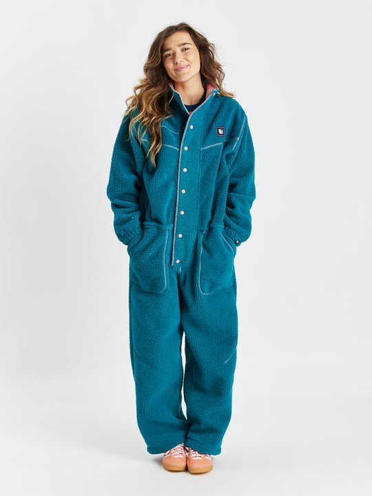 Reese Sherpa Fleece Boilersuit