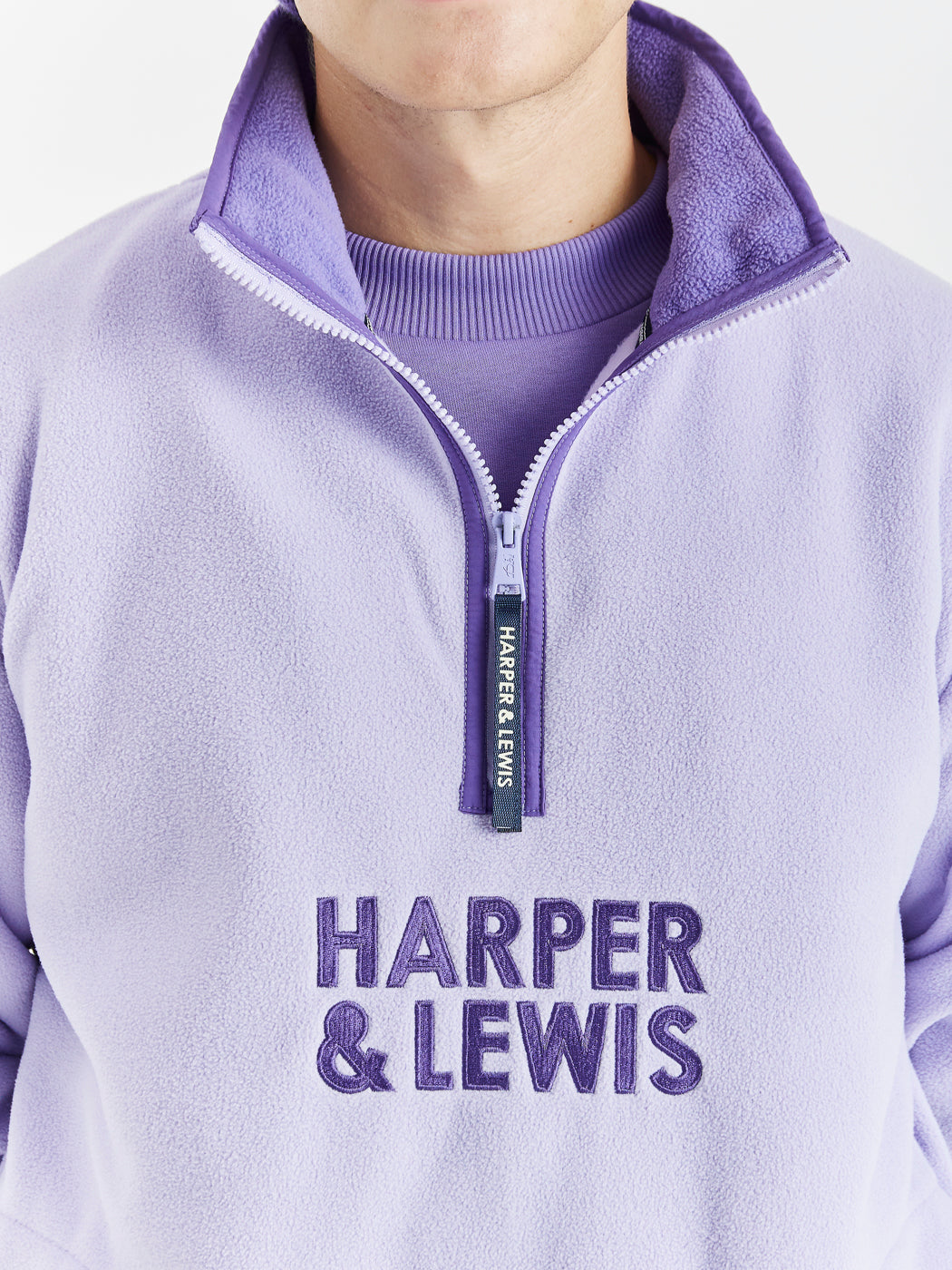 Elsa 1/4 Zip Fleece Lavender