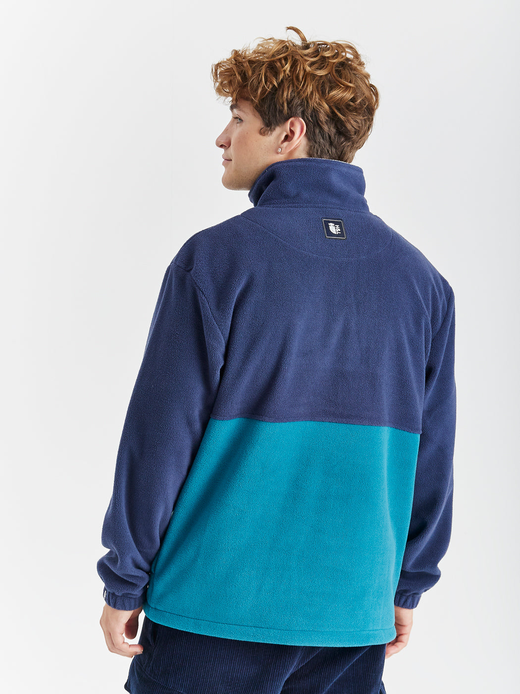 Samara 1/4 Zip Fleece Navy & Teal Green