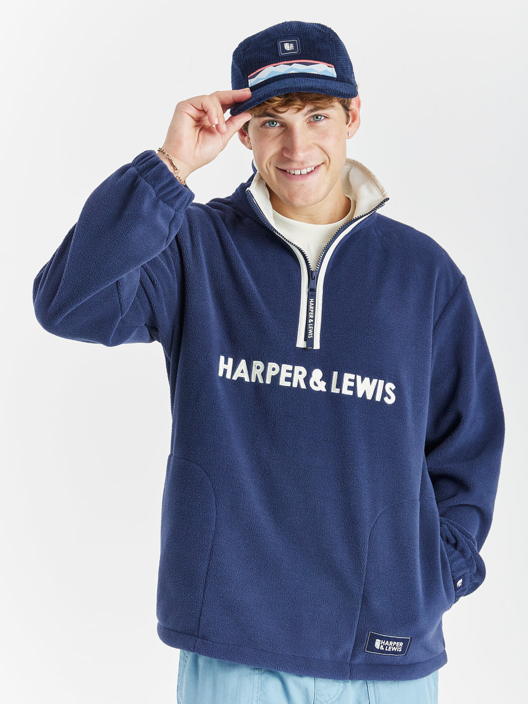 Ocean 1/4 Zip Fleece Navy