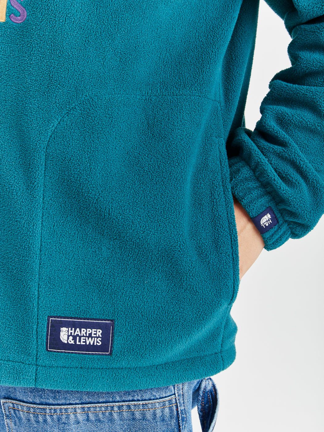 Brooklyn 1/4 Zip Fleece Dark Green