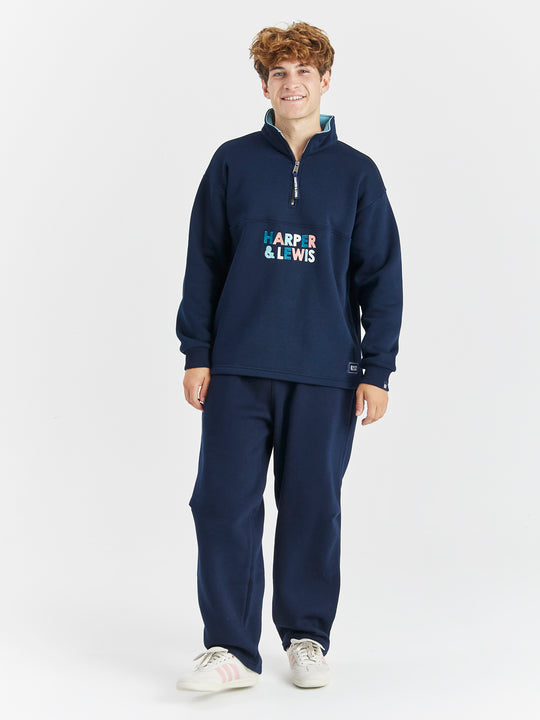 Aya Barrel Jogginghose Marineblau