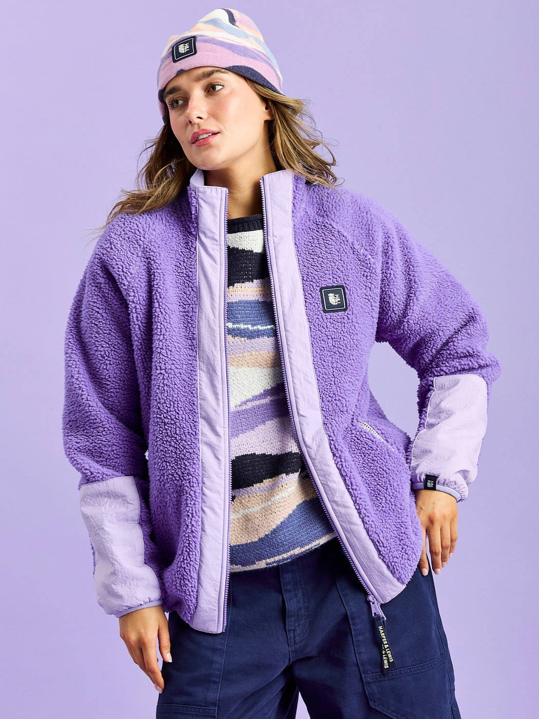 Leigh Sherpa Fleece Jacket
