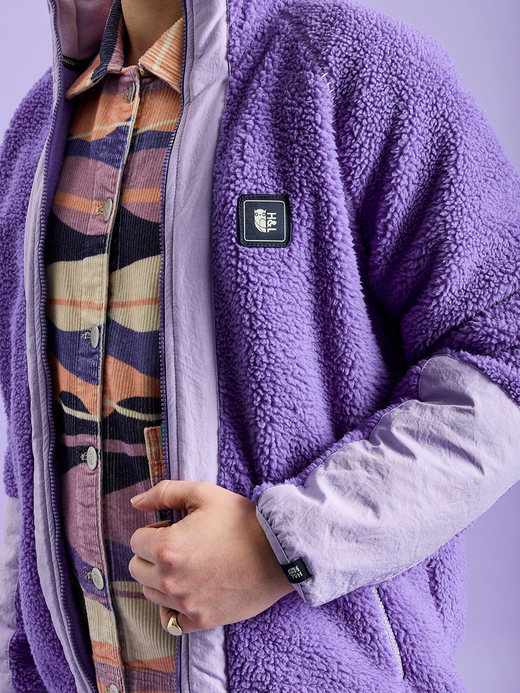 Leigh Sherpa Fleece Jacket