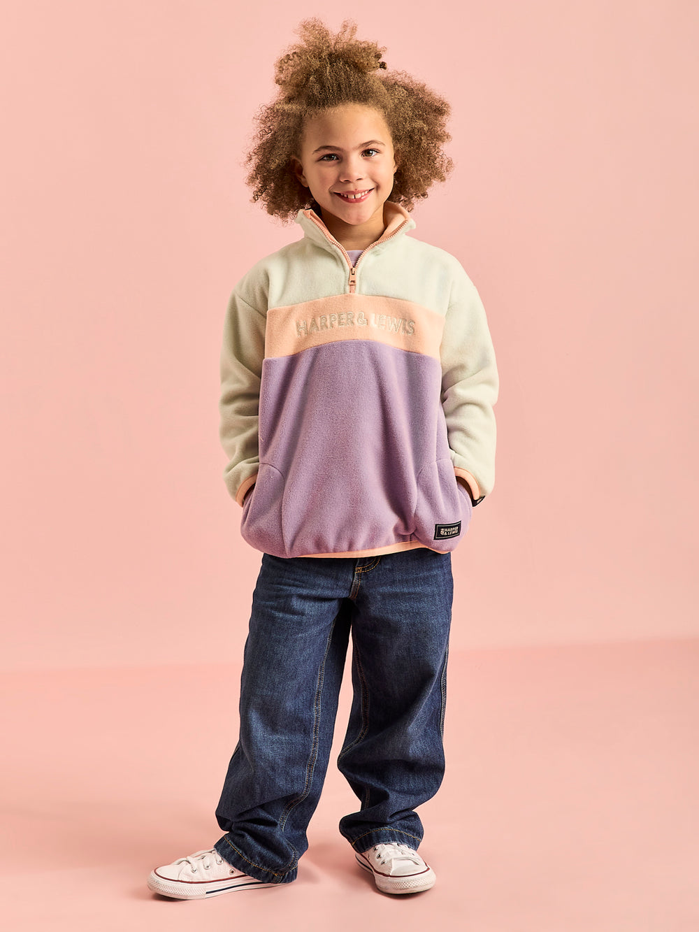 Kids Mellow 1/4 Zip Fleece