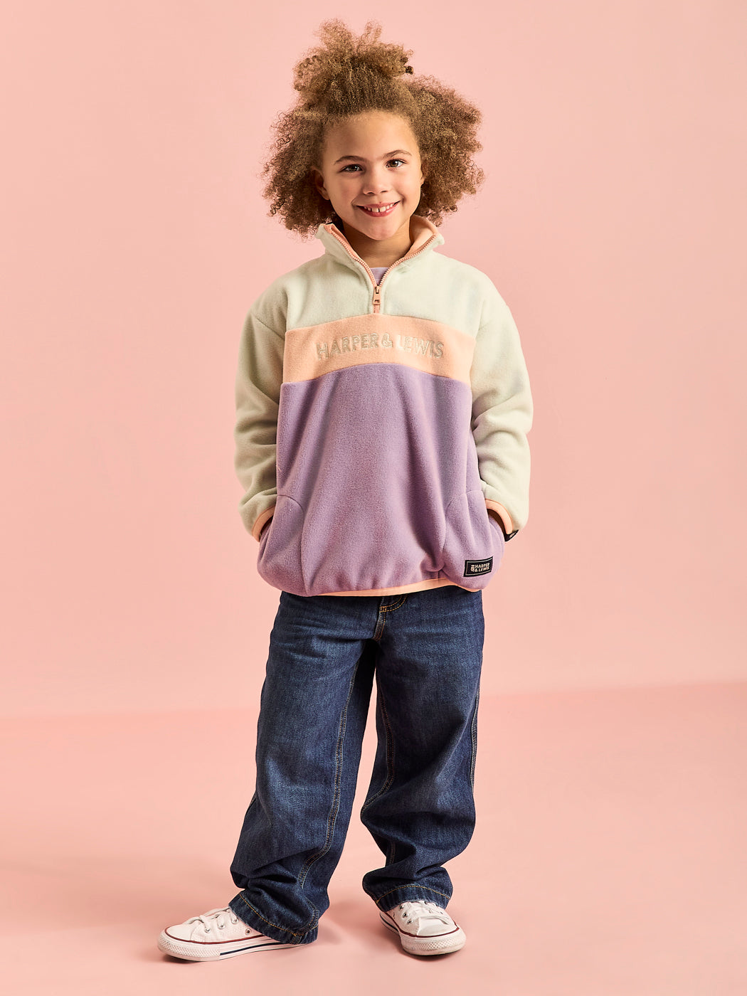 Kids Mellow 1/4 Zip Fleece