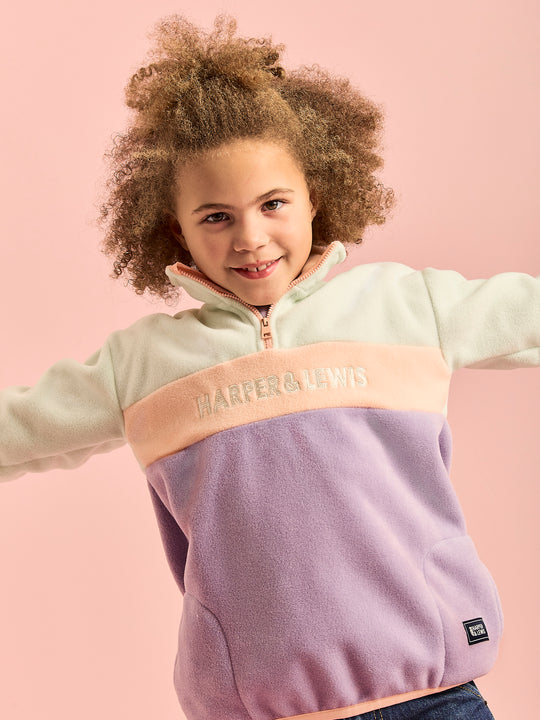 Kids Mellow 1/4 Zip Fleece