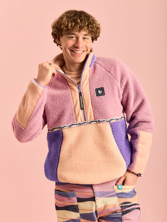 Avalynn 1/2 Zip Sherpa Fleece