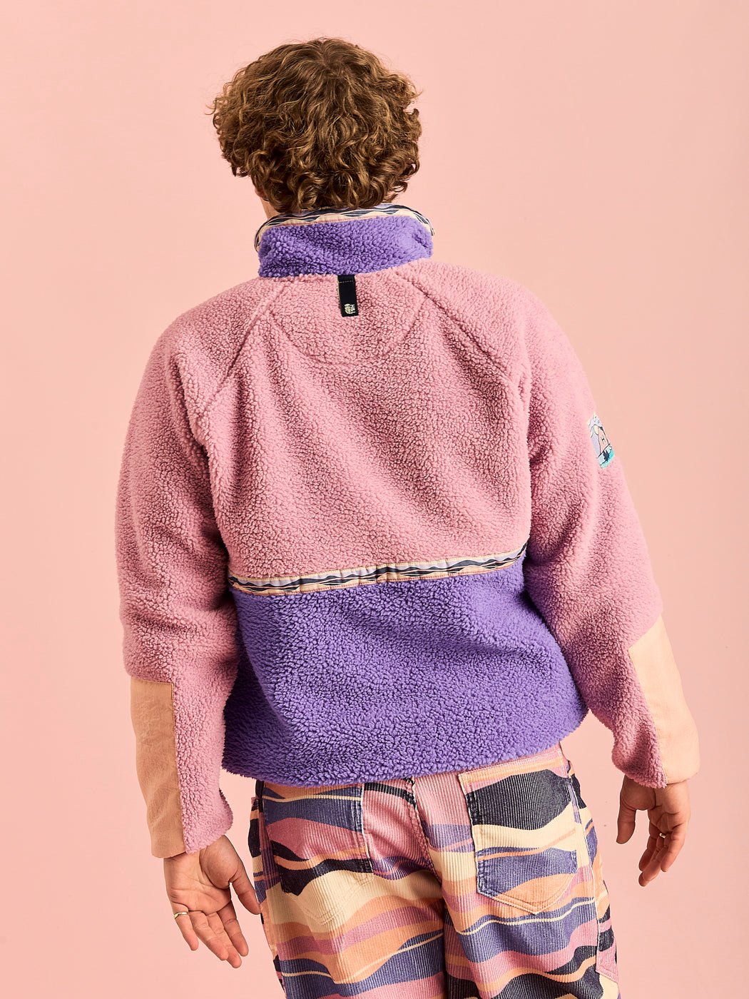 Avalynn 1/2 Zip Sherpa Fleece