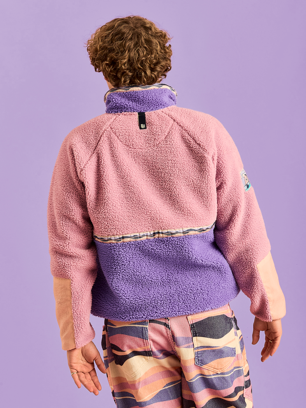 Avalynn 1/2 Zip Sherpa Fleece