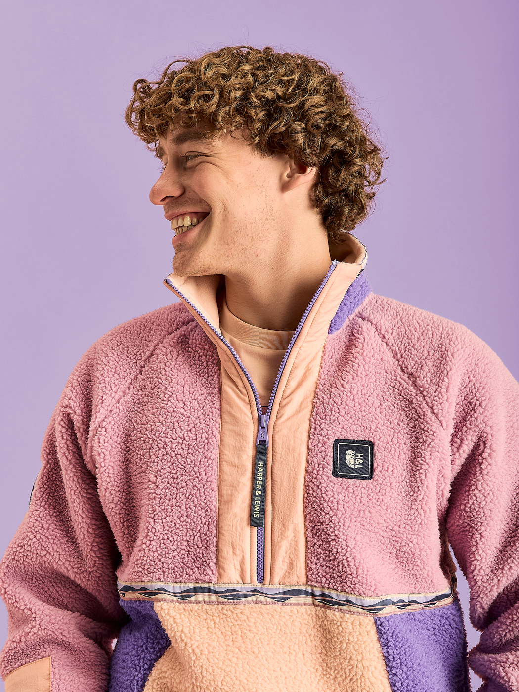 Avalynn 1/2 Zip Sherpa Fleece