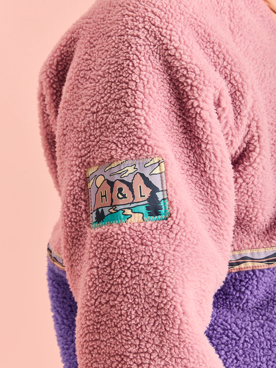 Avalynn 1/2 Zip Sherpa Fleece