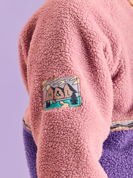 Avalynn 1/2 Zip Sherpa Fleece