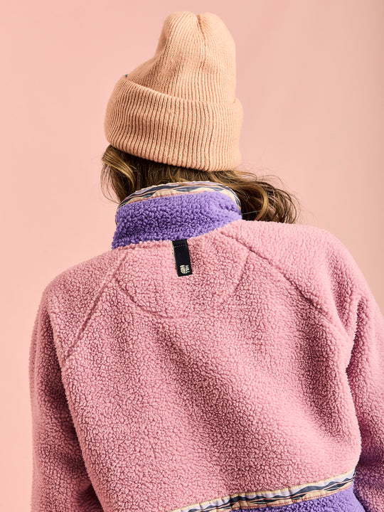 Avalynn 1/2 Zip Sherpa Fleece