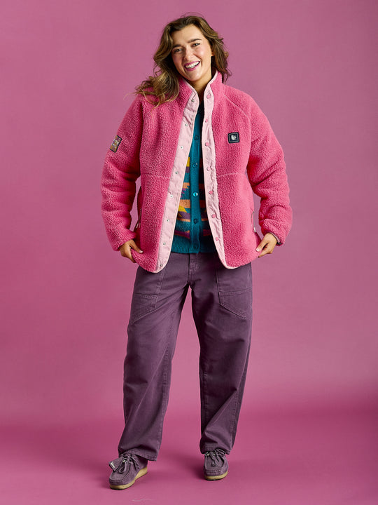 Frieda Sherpa Fleece Jacket