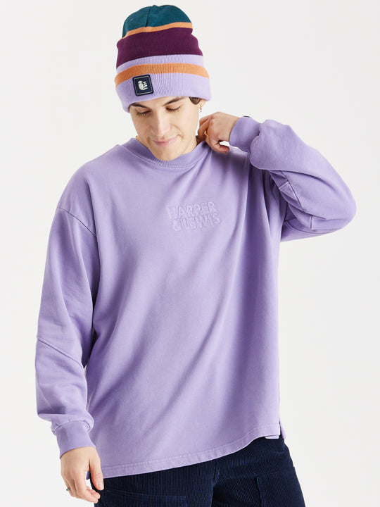 Camille Sweater Deep Lavender