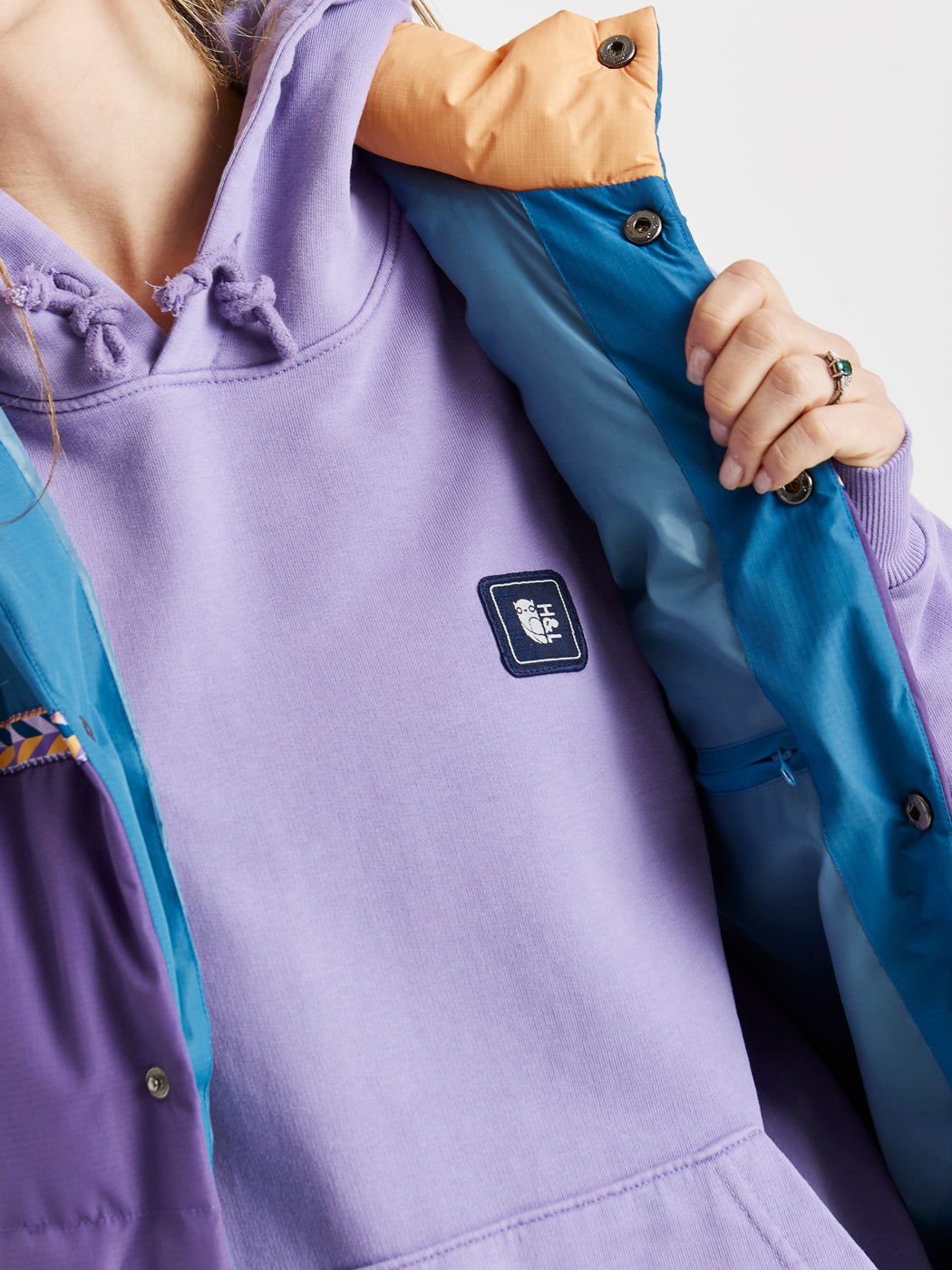 Lumi Hoodie Deep Lavender