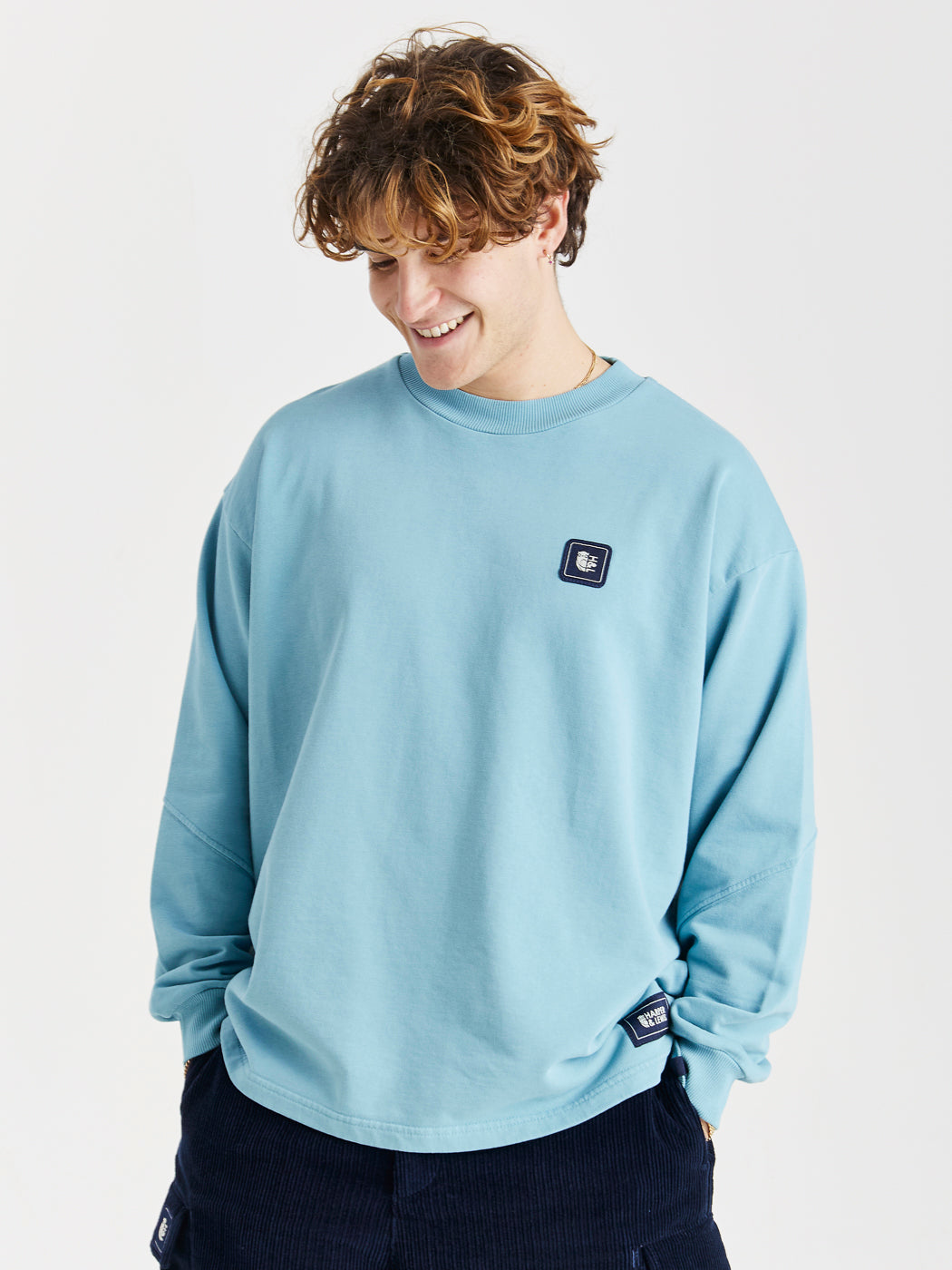 Lumi Sweater Steel Blue