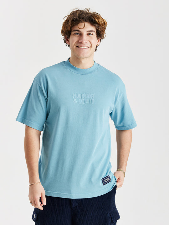 Camille Tee Steel Blue