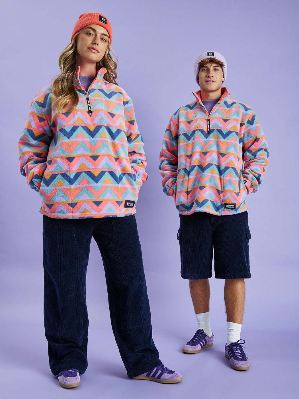 Vail Beanie Coral – Harper Lewis