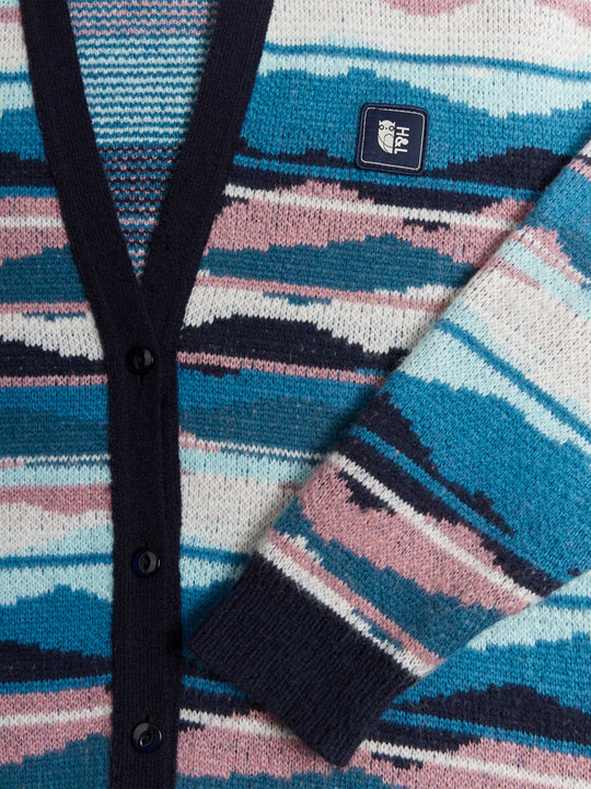 Close up button details on the Eira Cardigan.