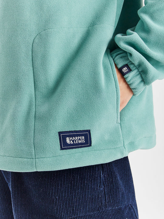 Ocean 1/4 Zip Fleece Sage