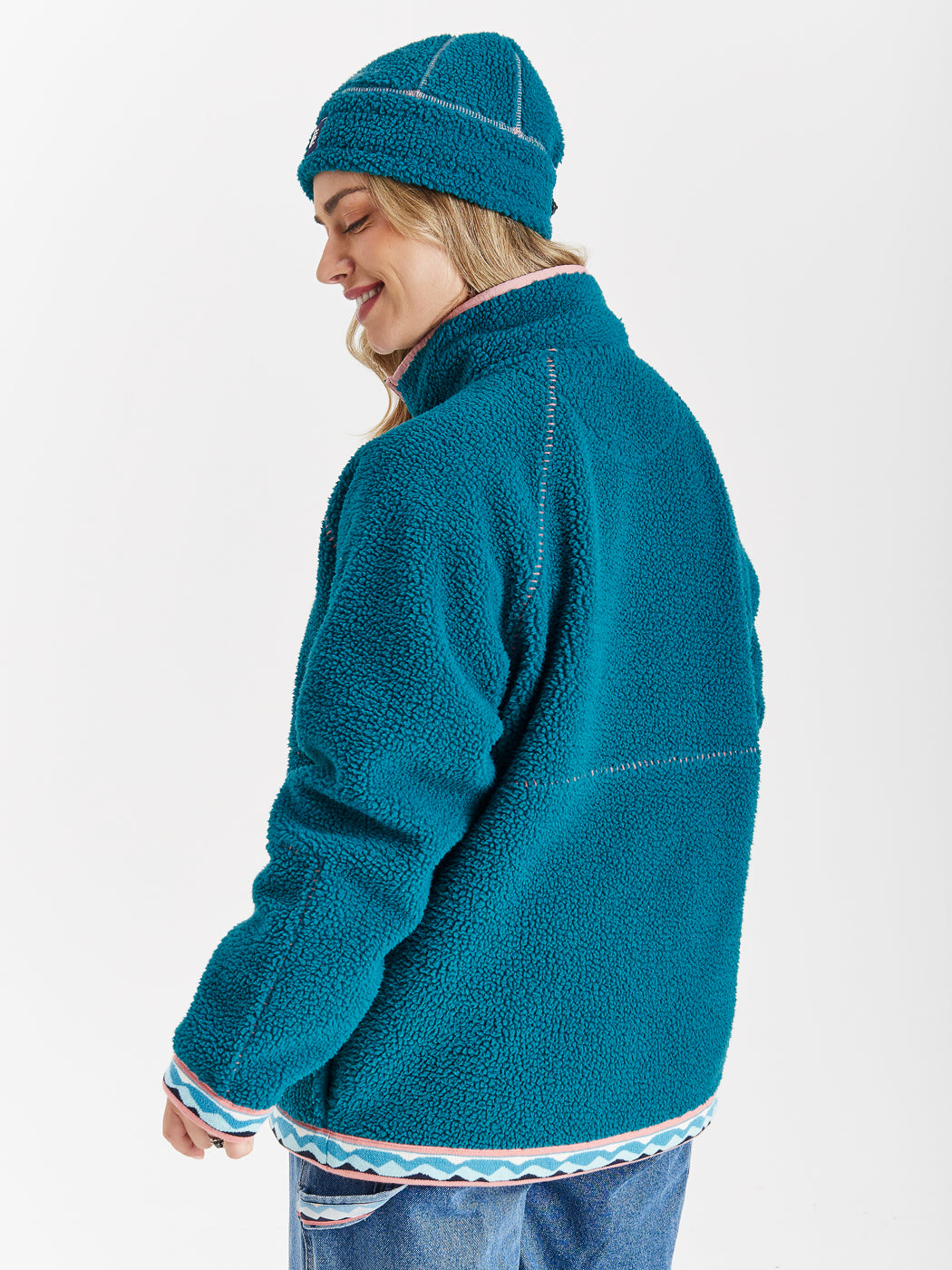 Gael 1/4 rits Sherpa Fleece 