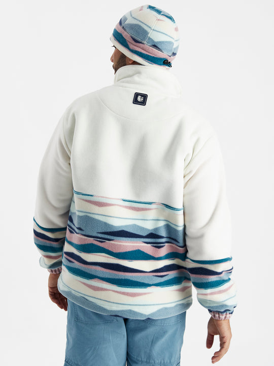 Bronte Retro Patroon 1/4 Rits Fleece