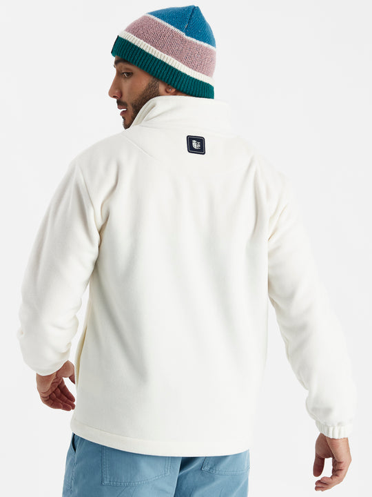 Blanche 1/4 Zip Fleece Cream