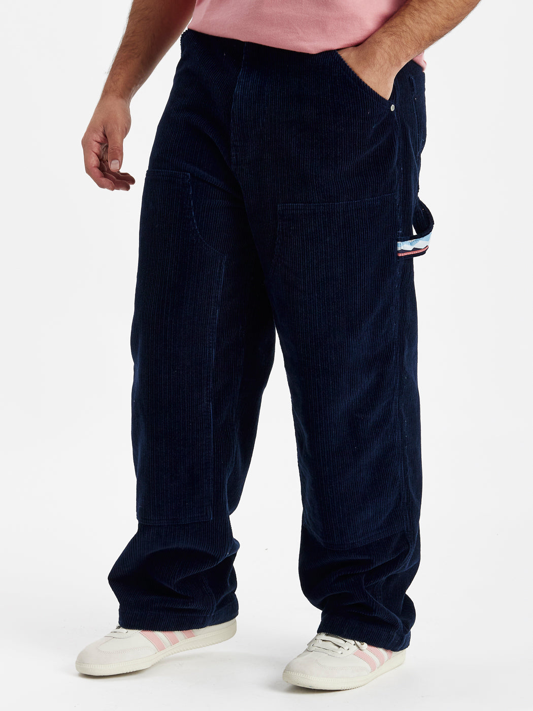 Mills Corduroy Trousers Navy – Harper & Lewis