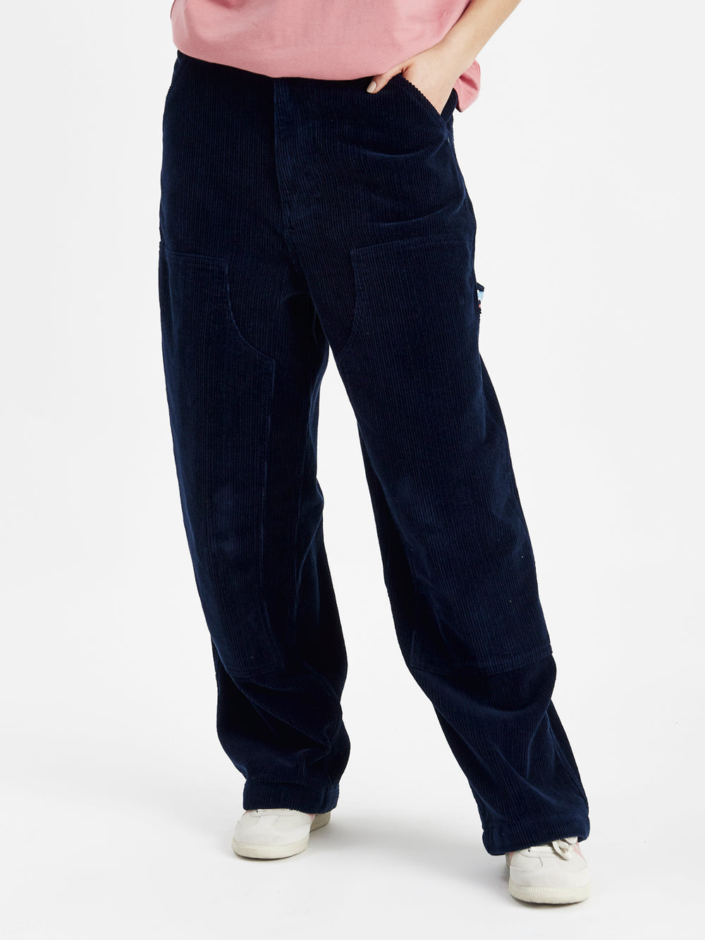 Mills Corduroy Trousers Navy