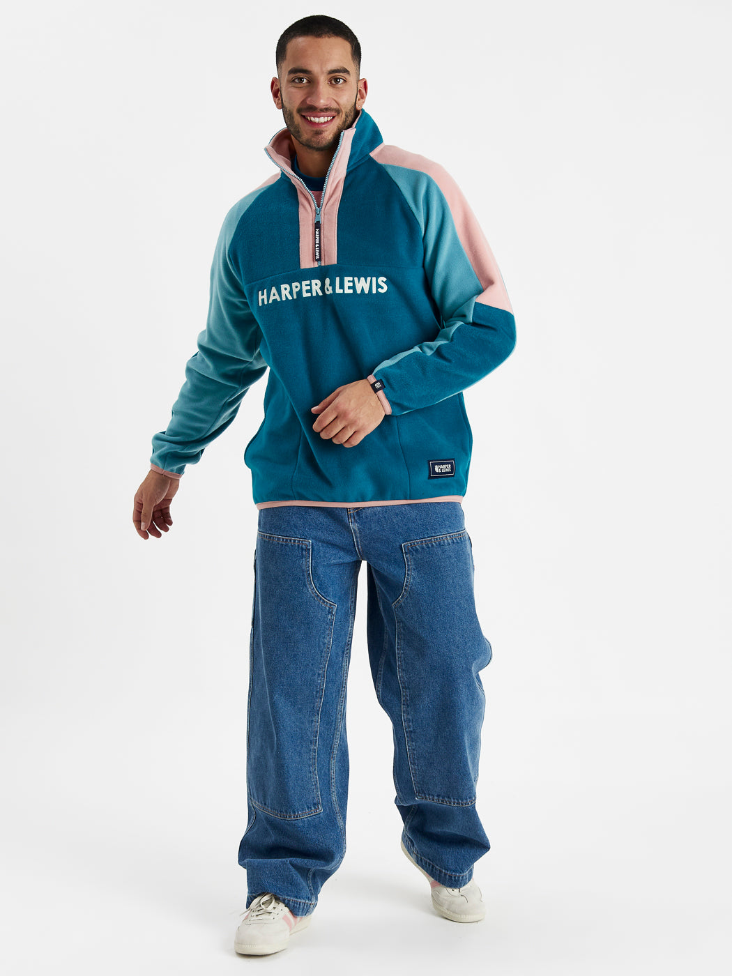 Karie 1/2 Zip Fleece Teal Green