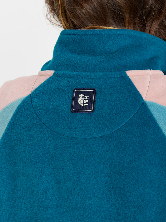 Karie 1/2 Zip Fleece Teal Green