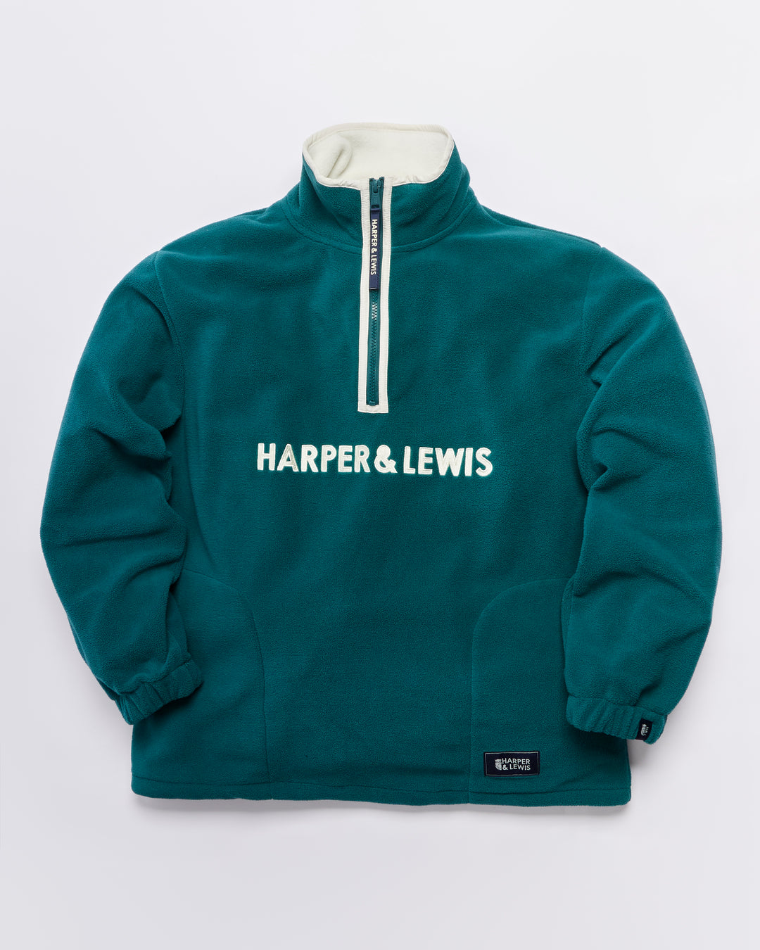 Ocean 1/4 Zip Fleece Dark Green