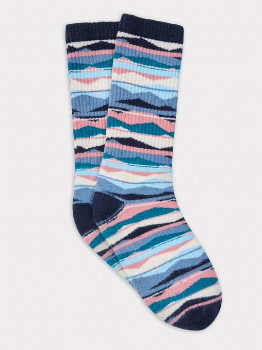 Socken mit Retro-Muster von Talg