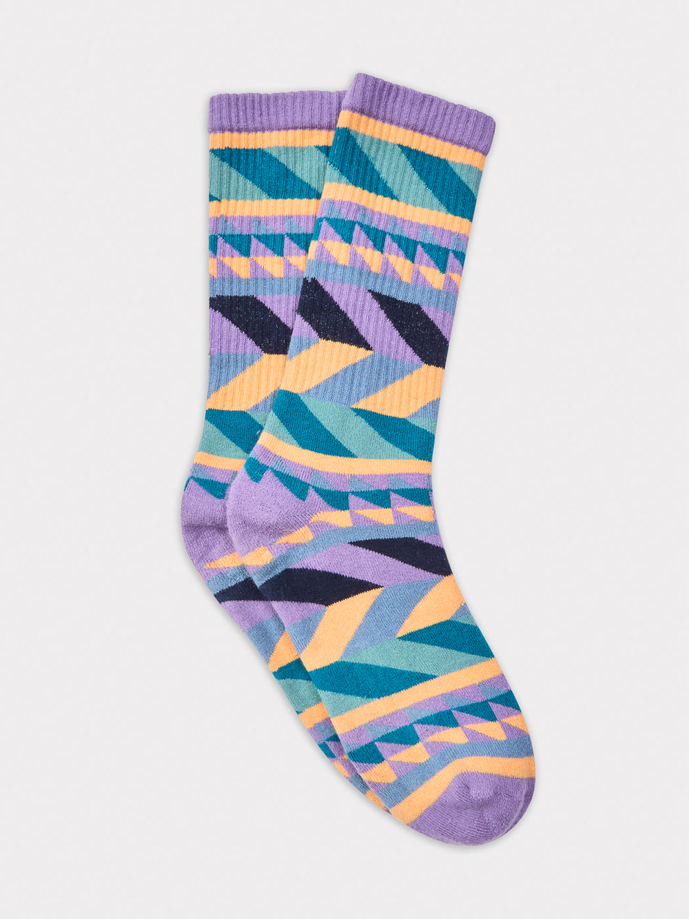 Raine Retro Pattern Socks