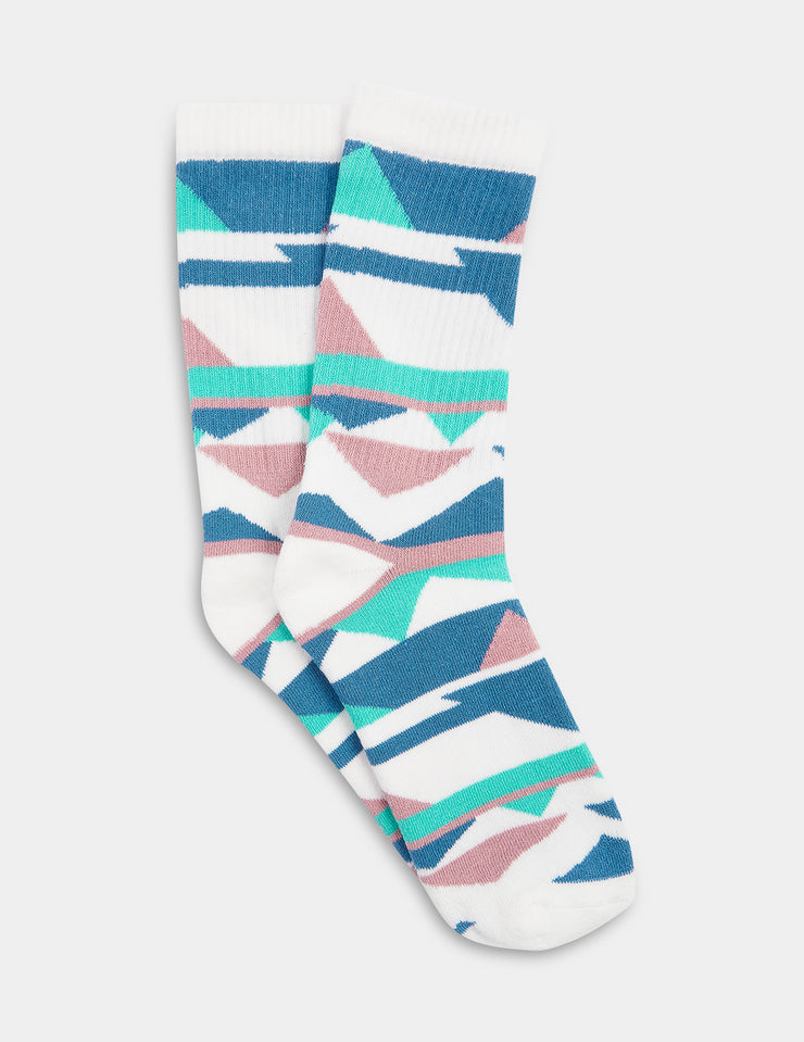 Nevis Retro Pattern Socks