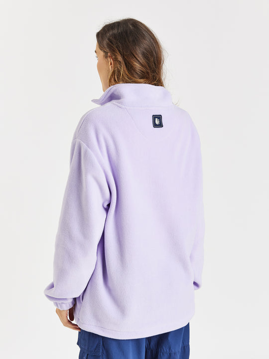 Tribe 1/4 Zip Fleece Lavendel