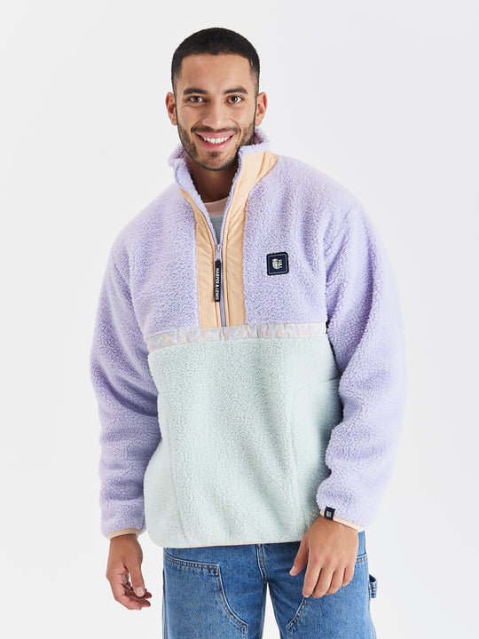 Yves 1/4 Zip Sherpa Fleece