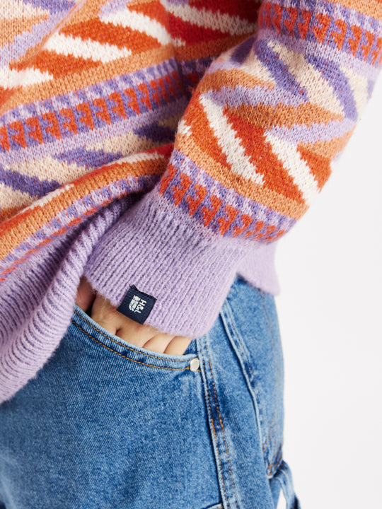 Strickpullover mit Retro-Muster „Beaumont“