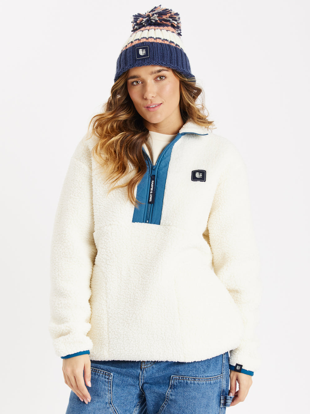 Iris 1/4 Zip Sherpa Fleece