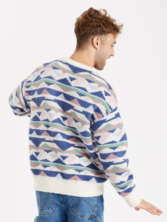 Berg Retro Pattern Knitted Jumper