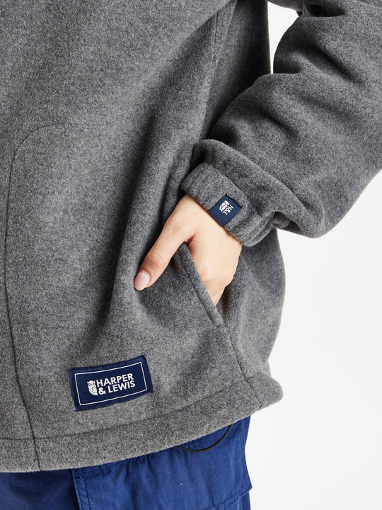 Cecily 1/4 rits fleece